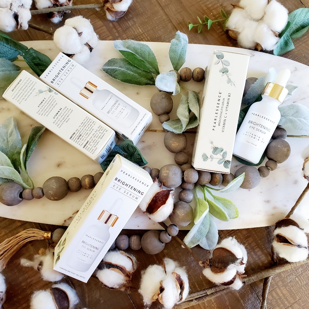 4 Pc Pearlessence Vit C & B3 Brightening Eye Serum